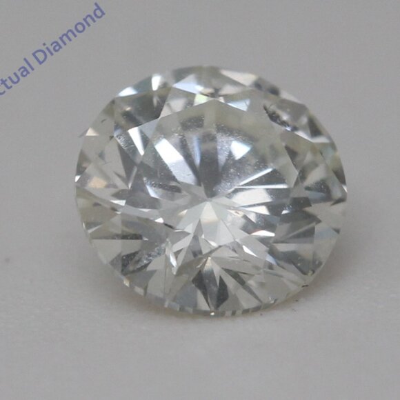 Round Diamond Pendant 14K Yellow Gold (1.01 Ct I Vvs2) Igl C54200005 - Picture 6 of 7